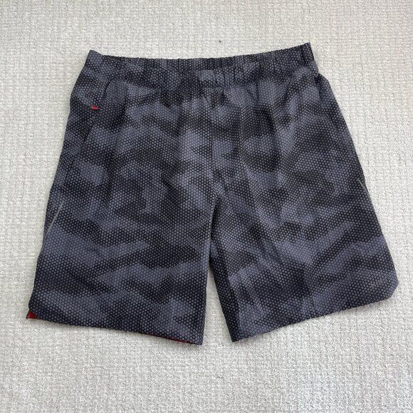Skora QwickDry Men Running Trainning Shorts Reflectors Black / Grey Camo Sz XL - Picture 1 of 10